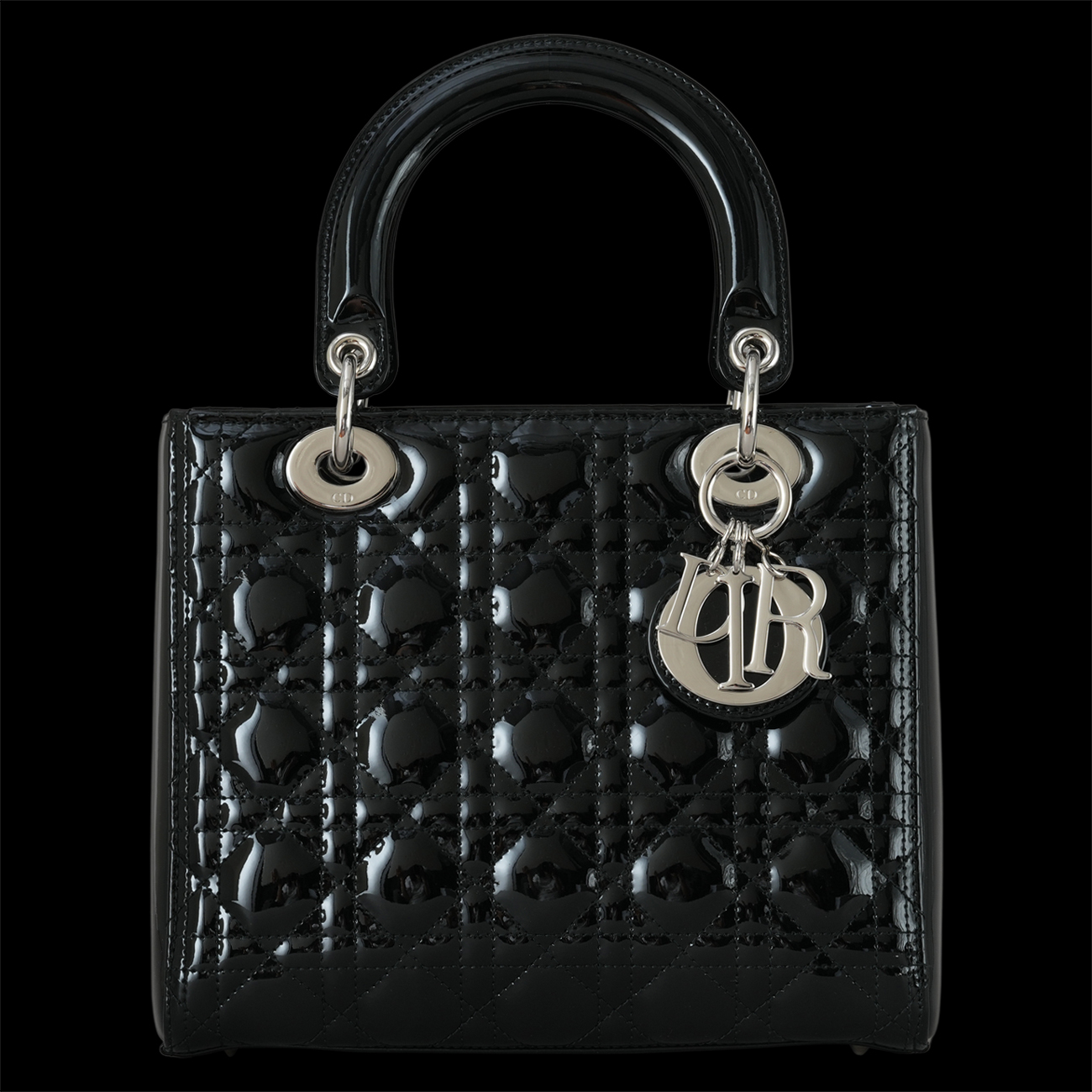 CHRISTIAN DIOR(USED)크리스찬디올 페이던트 레이디디올 까나쥬 미듐